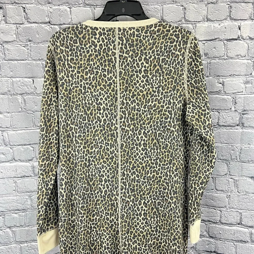 Fruit  of the Loom Women's Waffle Unionsuit Animal Print Size M/L - Picture 7 of 9